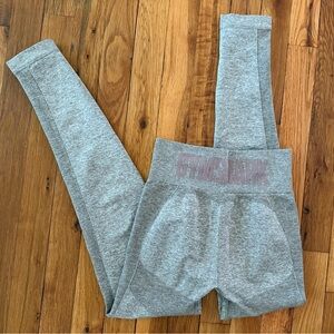 Gymshark Women’s Flex Pink Gray Leggings